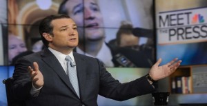 NBC News handout photo shows Senator Ted Cruz on "Meet the Press" in Washington
