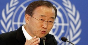 UN Secretary-General Ban Ki- moon
