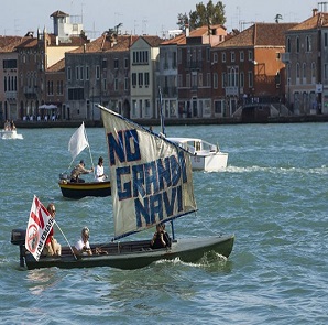 Cruise ships putting Venice ‘under threat’