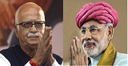 Advani praises Modi