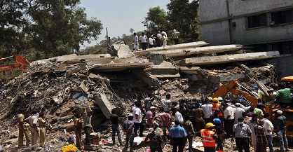 150-year-old residential building collapses in north Delhi