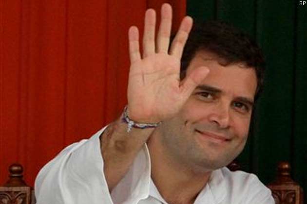Rahul Gandhi launches rail project in Amethi