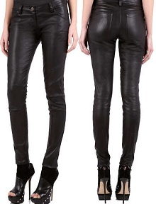 Flaunt leather trousers for style