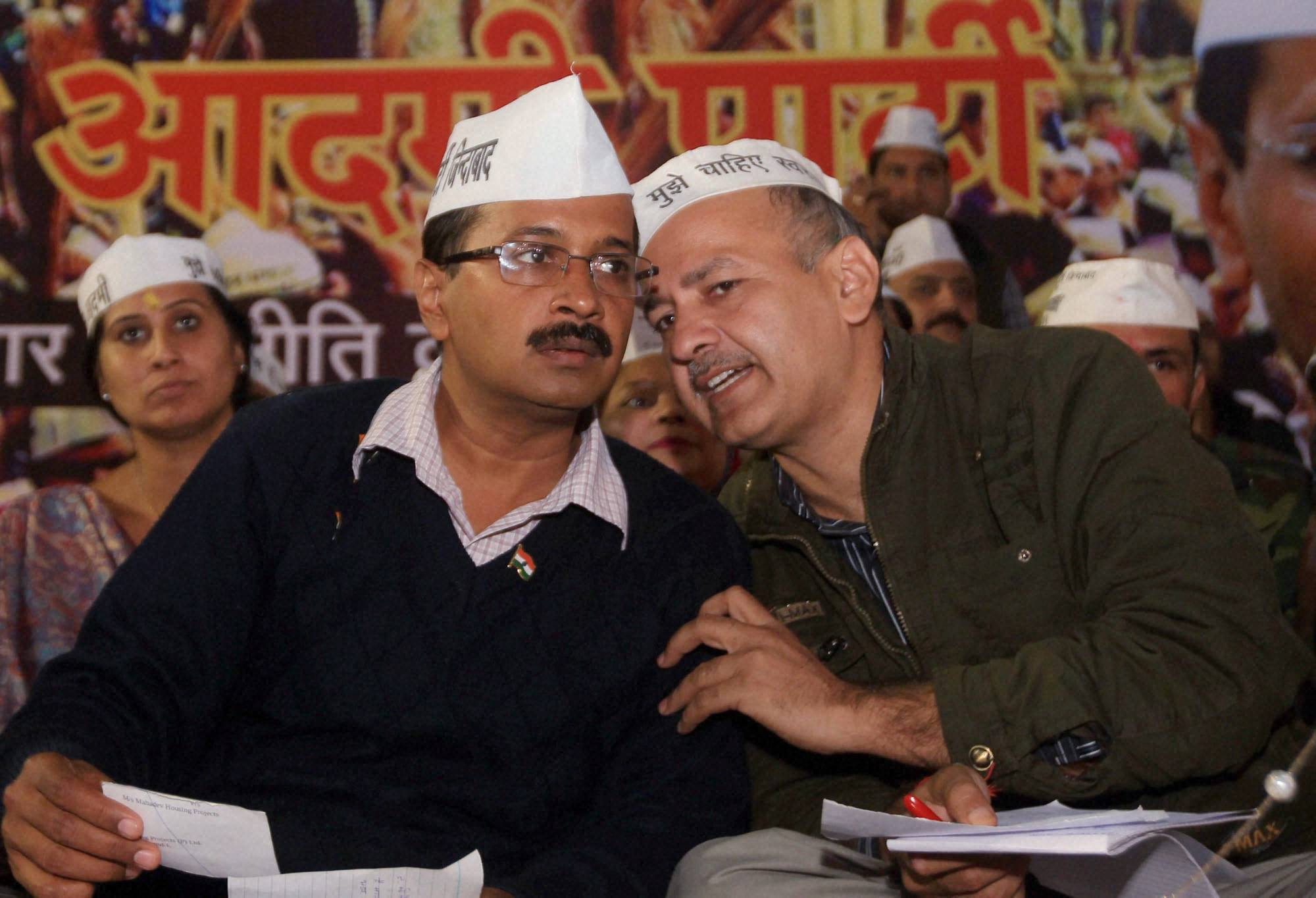 People want our government in Delhi: Manish Sisodia