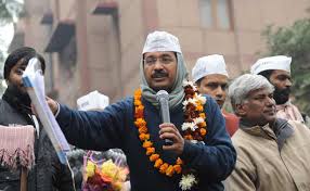 AAP set to rule Delhi, Kejriwal to be CM