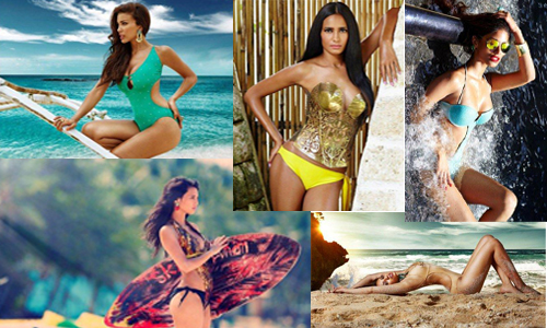 Beauty queens dominate Kingfisher Swimsuit Calendar 2014