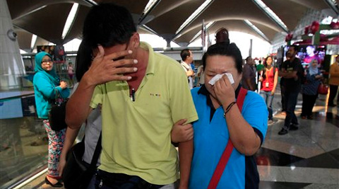 Five Indians on board missing Malaysia Airlines plane