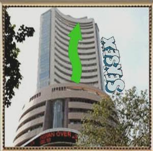 Sensex touches record high for second consecutive day