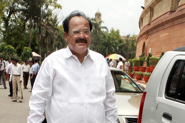 Leader of opposition issue not raised in meet: Naidu