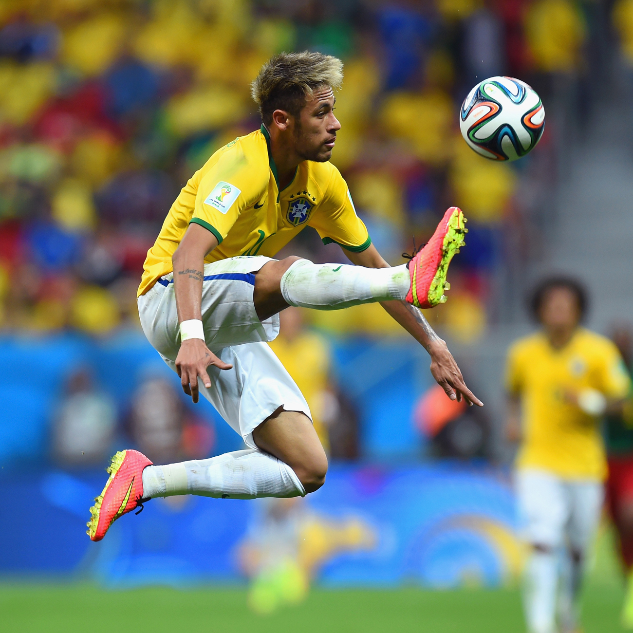 Sports Football Brazil revel in Neymar’s four goal thriller