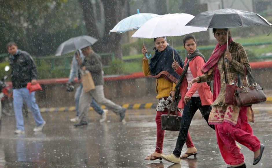 Rainy Friday morning in Delhi