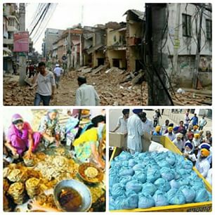 Delhi Sikh body sends 25,000 food packets to Nepal