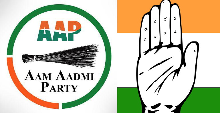 AAP, Congress thrash BJP in Delhi civic polls