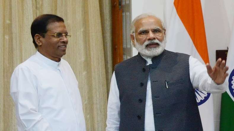 Modi raises fishermen concern throughout talks with Sri Lankan president