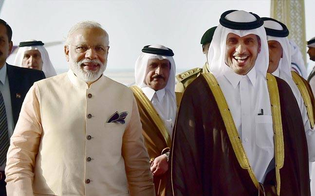 Modi meets enterprise leaders in Qatar