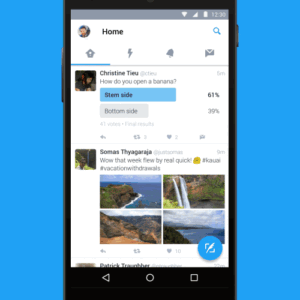 Twitter's Android app 
