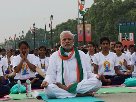 Yoga Day: From Kashmir to Kerala, individuals do asanas in tandem with PM
