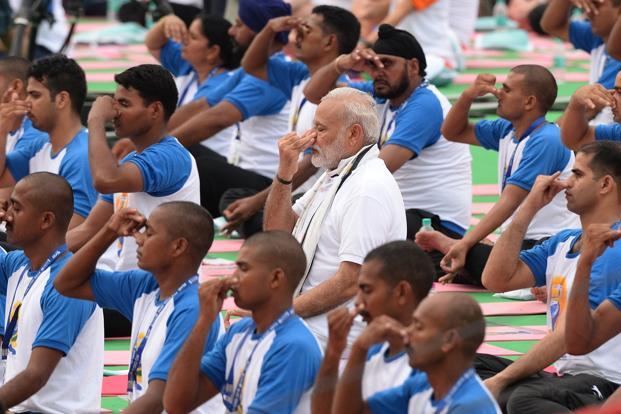 Yoga can control diabetes: Modi