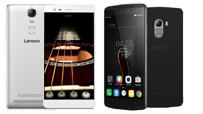 Lenovo launched K5 Note, Vibe K5 Plus multimedia smartphones