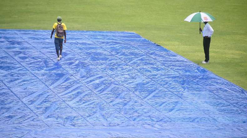 Rain interrupts India vs Windies second T20I