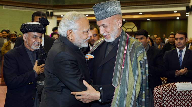 Modi meets Afghan President