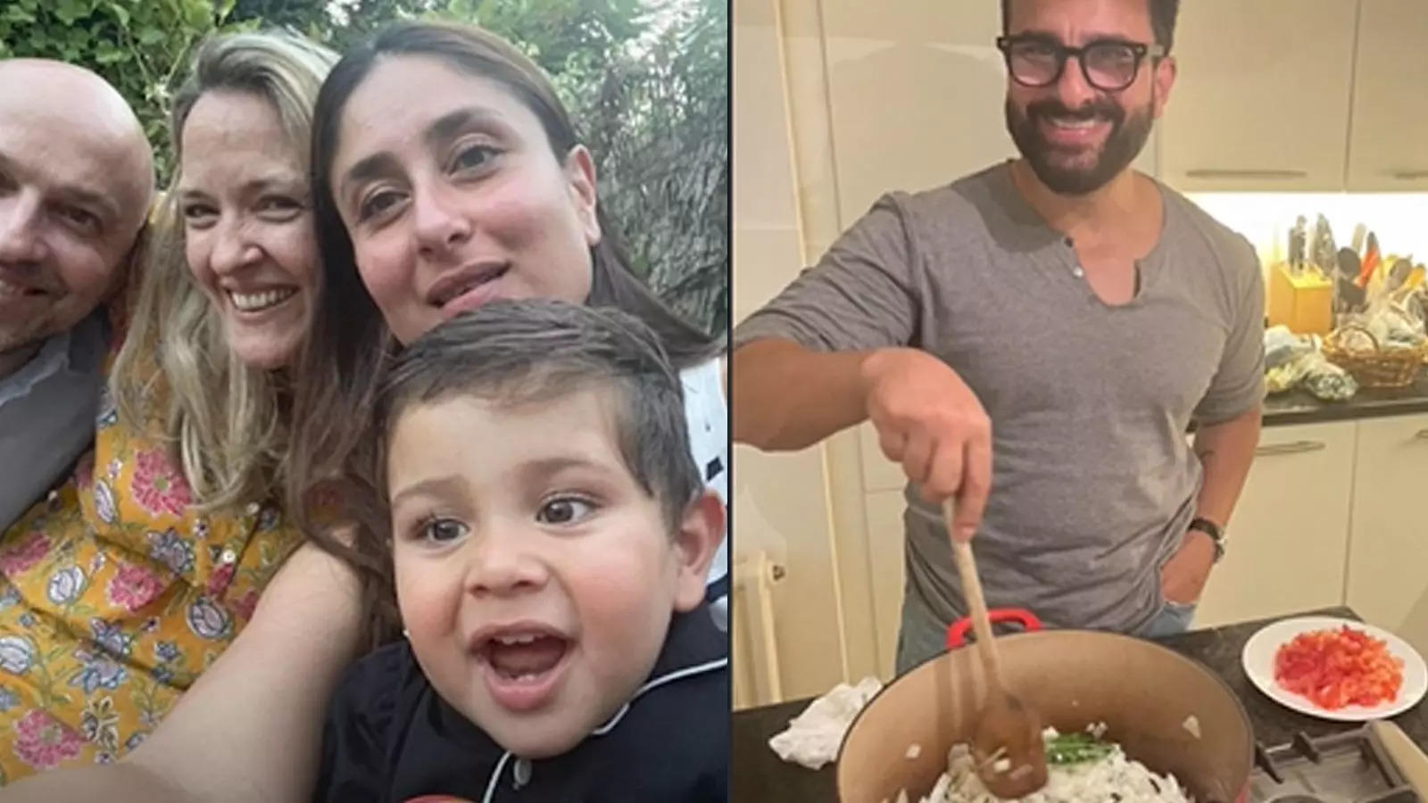 Kareena Kapoor Khan’s latest selfie from London vacay with son Jehangir is breaking the internet; Saif Ali Khan shows his cooking skills | Hindi Movie News – Bollywood