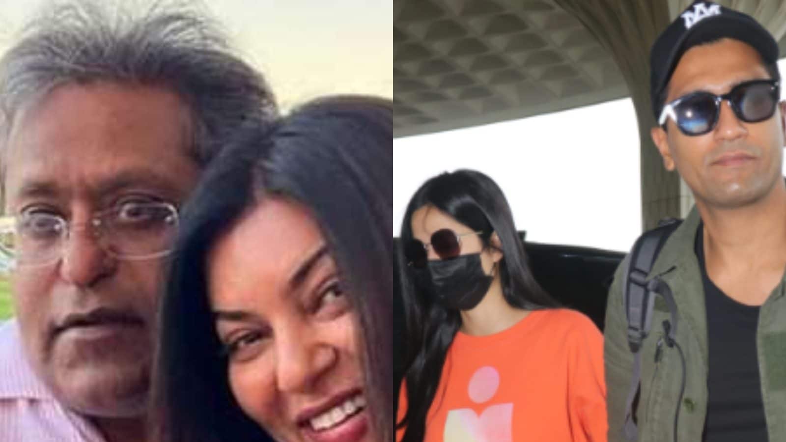 Sushmita Breaks Silence About Relationship with Lalit Modi, Katrina Kaif-Vicky Kaushal Leave for A Vacay