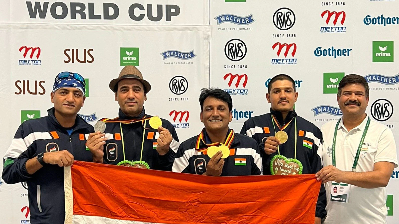 Para-Shooter Rahul Jakhar Bags 25m Pistol Gold as India Win Two Gold, One Silver